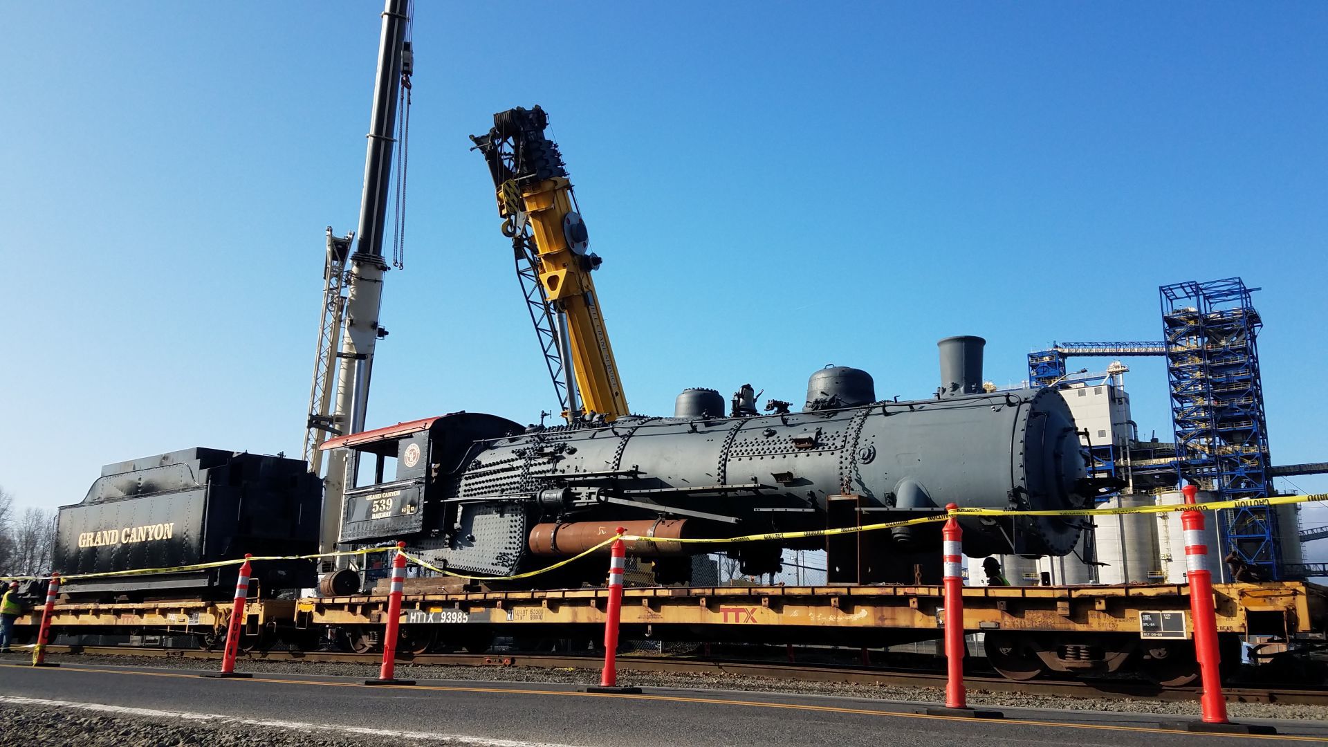 Steam locomotive